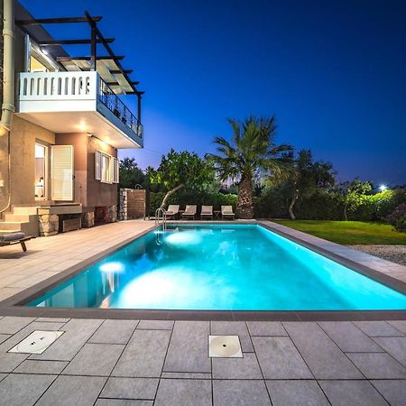 Petronila Luxury Villa Kíssamos Exterior foto
