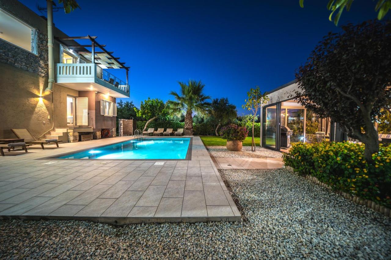 Petronila Luxury Villa Kíssamos Exterior foto