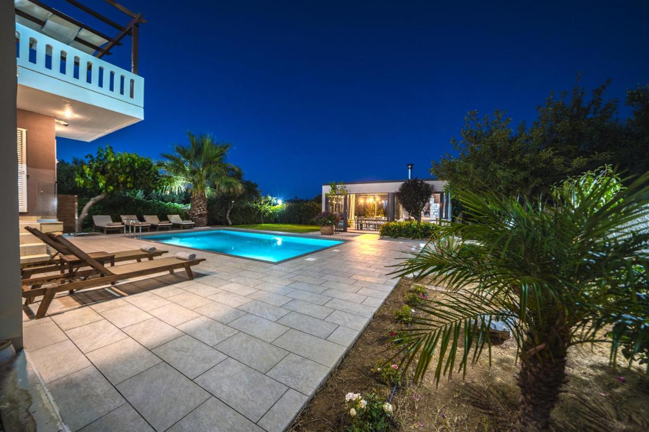Petronila Luxury Villa Kíssamos Exterior foto