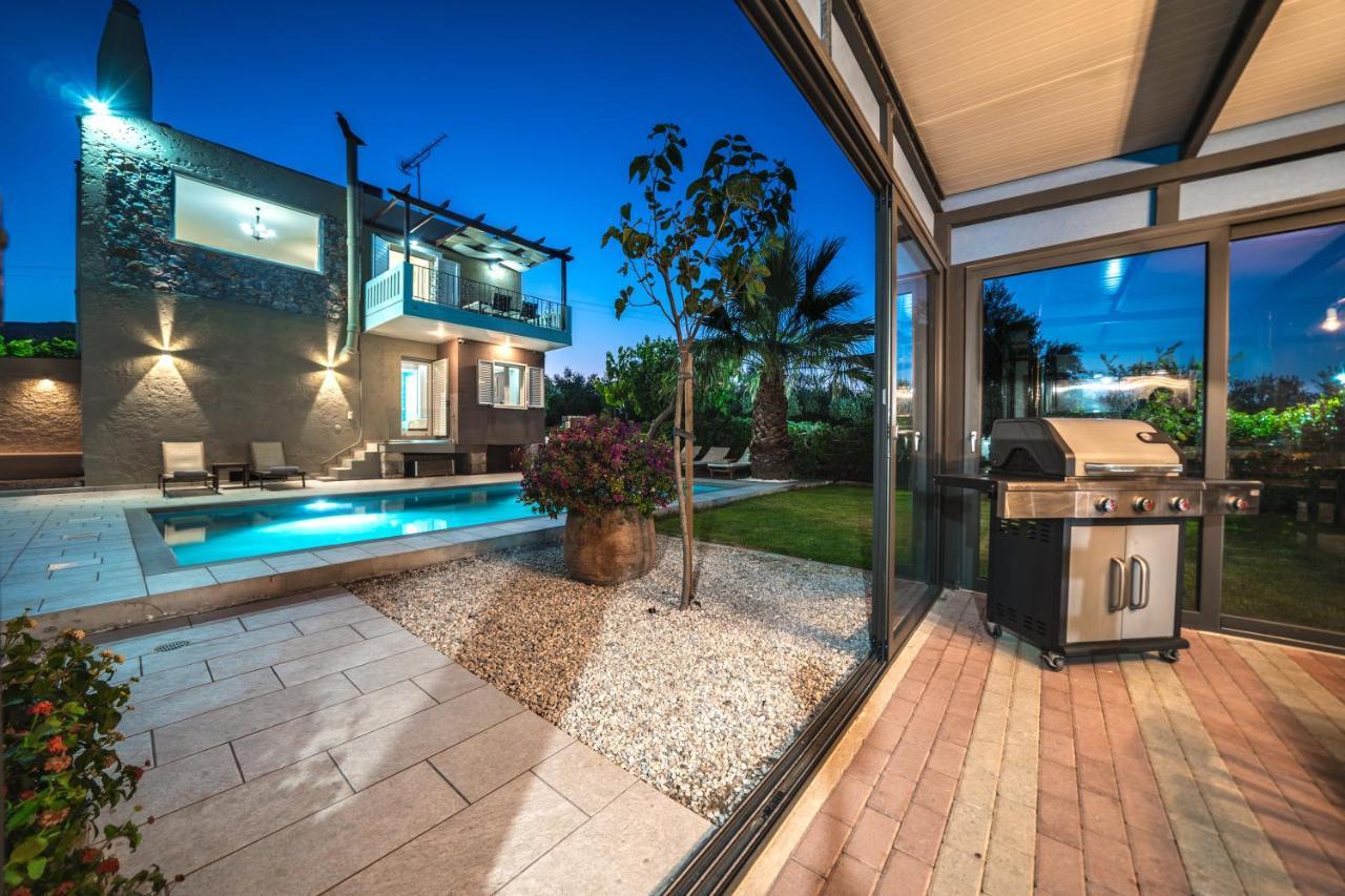 Petronila Luxury Villa Kíssamos Exterior foto