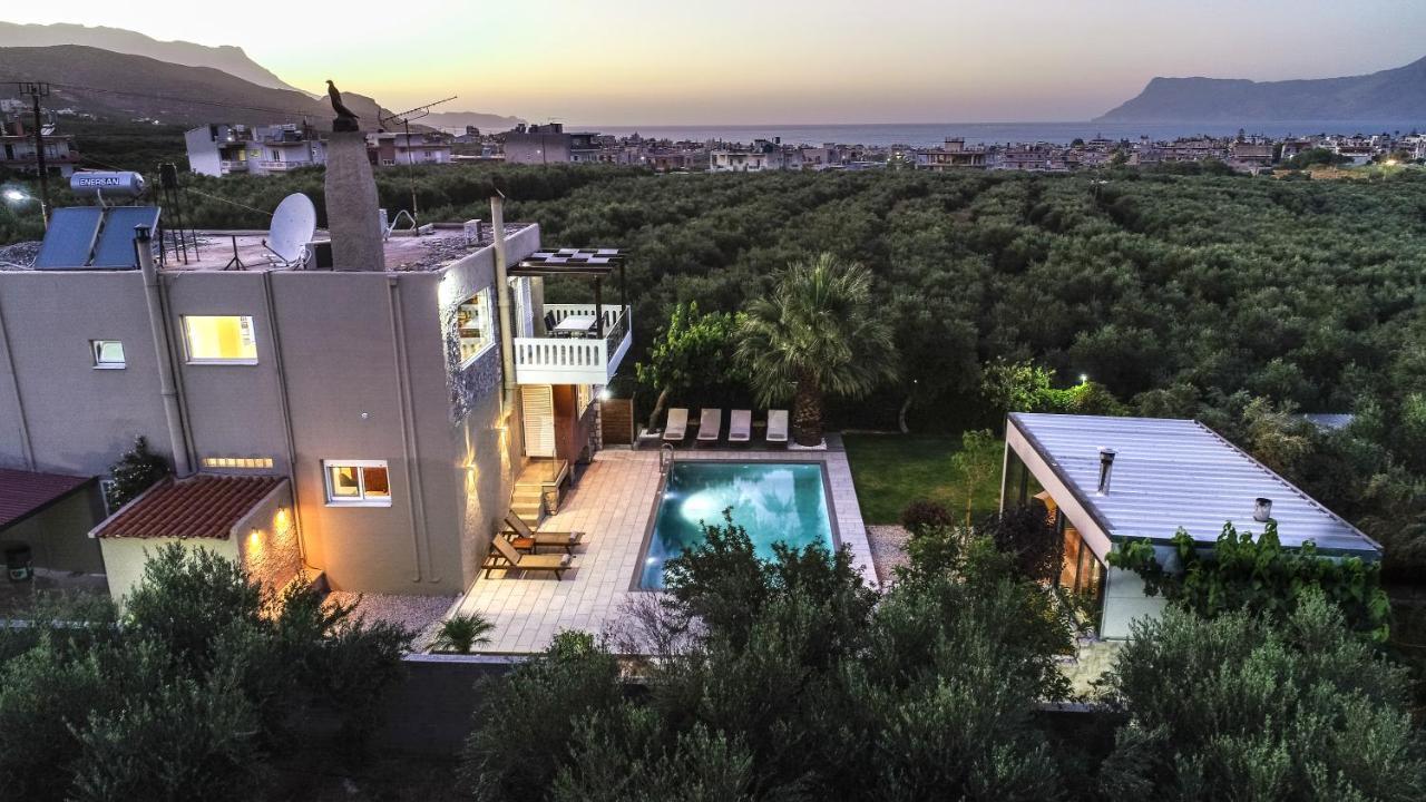 Petronila Luxury Villa Kíssamos Exterior foto